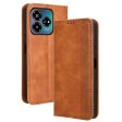 Bofink Vintage ZTE Axon 60 Lite leather case - Brown Online Sale