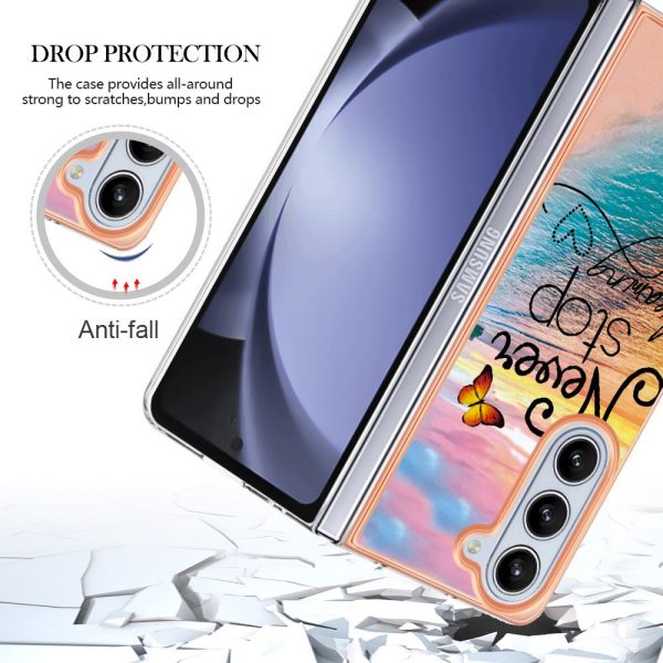 Deco Samsung Galaxy Z Fold5 phone cover - Never Stop Dreaming on Sale