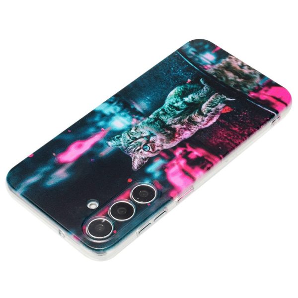 Deco Samsung Galaxy A14 phone cover - Light And Cat Hot on Sale