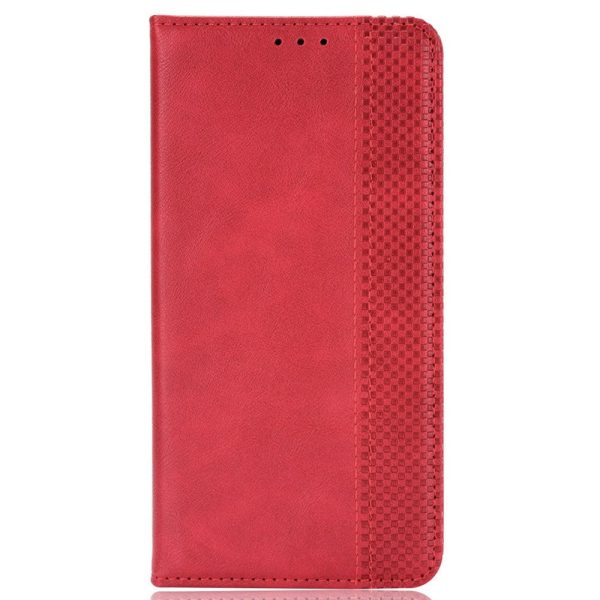 Bofink Vintage vivo S19 Pro leather case - Red Supply