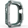 Apple Watch Series 4   5   6   SE   SE (2022) 44mm Watch Frame Case Bump Resistant+Flexible Protector - Green Online Hot Sale