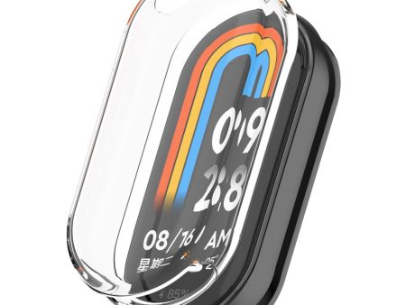 Xiaomi Mi Band 9   9 Full Protection Cover Scratch Resistant Flexible Watch Frame Case - Transparent Discount