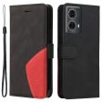 Textured Motorola Moto G85 leather case with strap - Black Discount