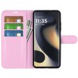 Classic Motorola Edge (2024) flip case - Pink Online Sale