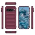 Soft gripformed Google Pixel 9 cover - Wine Red Online now