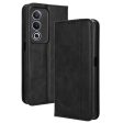 Bofink Vintage Oppo A3 Pro   Oppo K12x   Xiaomi Redmi A3x leather case - Black Sale