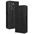 Bofink Vintage Oukitel C50 leather case - Black For Sale