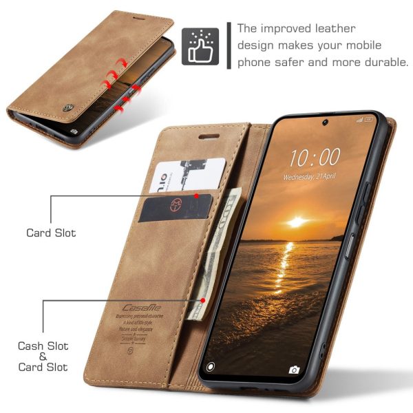 CaseMe Xiaomi Redmi 13   Xiaomi Redmi Note 13R vintage case - Brown Cheap