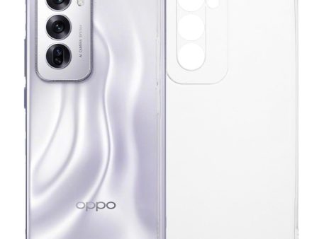 Ultra slim transparent Oppo Reno12 case For Sale