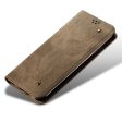 Jeans Motorola Moto G34 flip case - Khaki on Sale