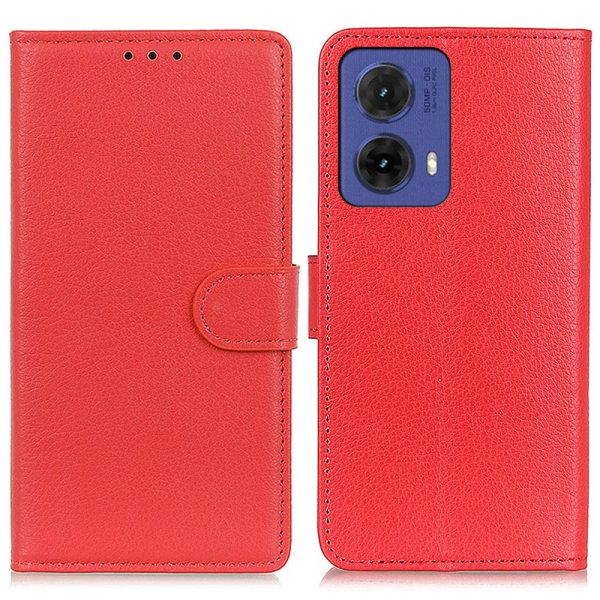 Classic Motorola Moto G85 flip case - Red Discount