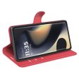 Classic Motorola Edge (2024) flip case - Red Fashion