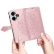 Mandala Xiaomi Redmi 13 leather case - Rose Gold on Sale