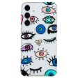 Deco Samsung Galaxy A55 phone cover - Monster Eyes Online