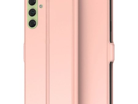 Smooth and thin premium Samsung Galaxy A16 leather case - Rose Gold Hot on Sale