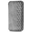 Nothing CMF Phone 1 leather case with a stylish rhombus imprint - Grey For Cheap