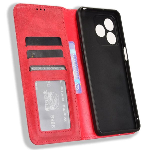 Bofink Vintage Ulefone Note 18 Ultra leather case - Red Hot on Sale