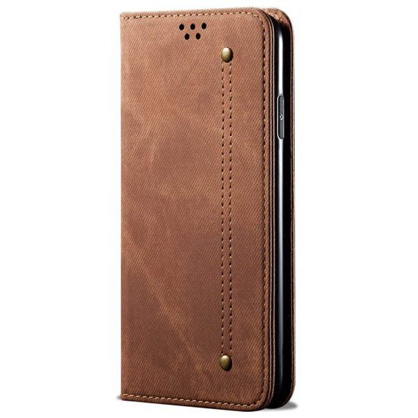 Jeans Samsung Galaxy S24 FE flip case - Coffee Online Hot Sale