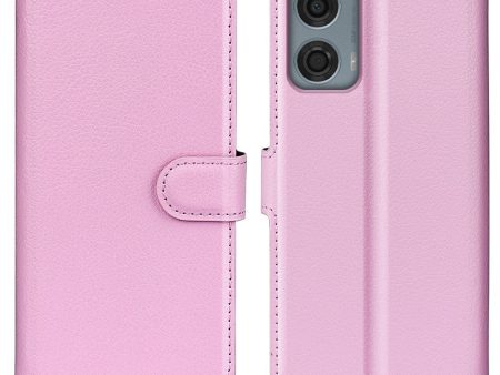 Classic Motorola Moto G24 Power flip case - Pink Supply