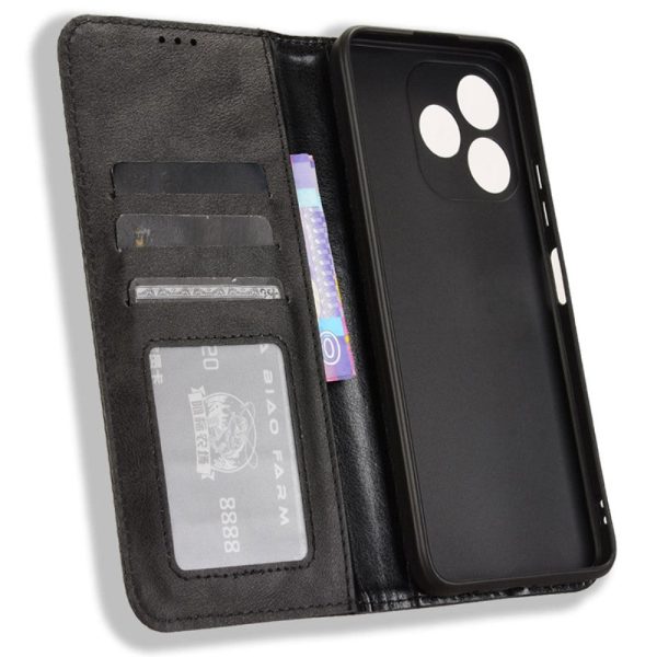 Bofink Vintage Oukitel C51 leather case - Black Online