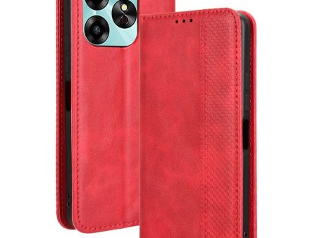 Bofink Vintage Umidigi G6 5G leather case - Red Sale