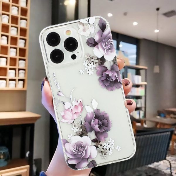 Deco iPhone 15 Pro Max phone cover - Peony For Discount