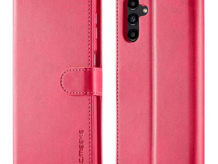 LC.IMEEKE Samsung Galaxy S24 FE flip case - Rose For Cheap