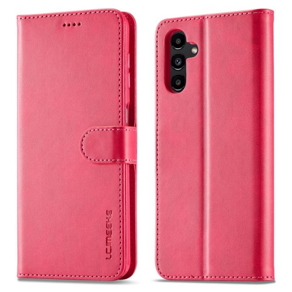 LC.IMEEKE Samsung Galaxy S24 FE flip case - Rose For Cheap