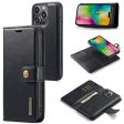 DG.MING iPhone 16 Pro 2-in-1 wallet case - Black Online now