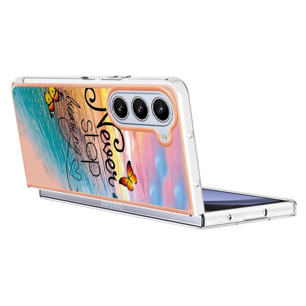 Deco Samsung Galaxy Z Fold5 phone cover - Never Stop Dreaming on Sale