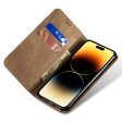 Jeans iPhone 16 Pro Max flip case - Khaki on Sale