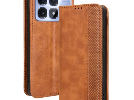 Bofink Vintage Xiaomi Redmi K70 Ultra leather case - Brown For Cheap