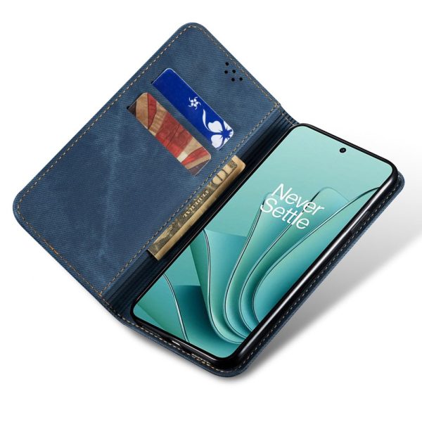 Jeans OnePlus Ace 3V flip case - Blue Online Sale