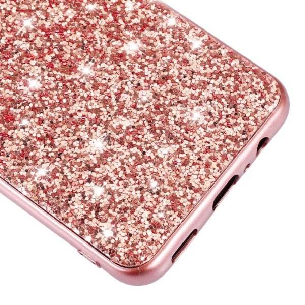 Glitter Samsung Galaxy A25 cover - Red For Sale