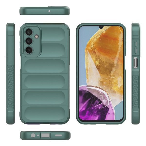 Soft gripformed Samsung Galaxy M15 cover - Green Fashion