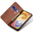 Jeans Samsung Galaxy M55 flip case - Coffee For Cheap