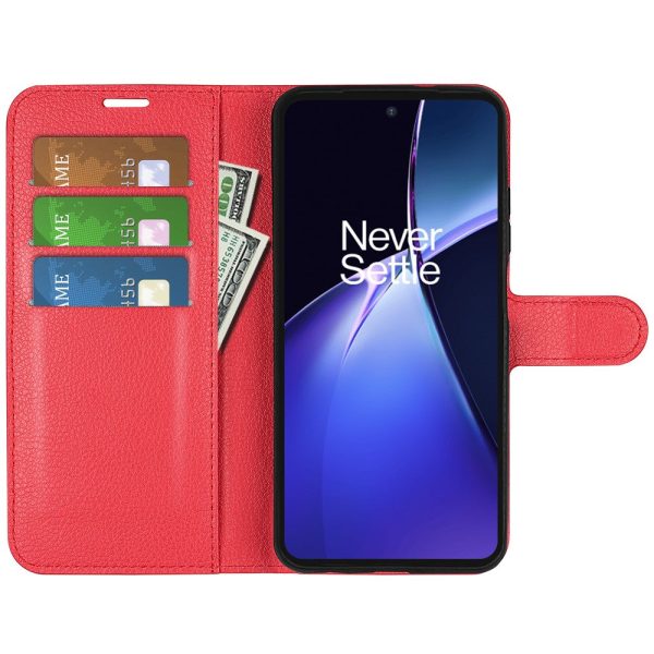 Classic OnePlus Nord CE4 Lite   Oppo K12x flip case - Red Online Hot Sale