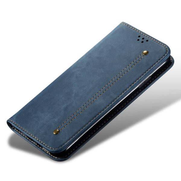 Jeans Google Pixel 9   Google Pixel 9 Pro flip case - Blue For Sale