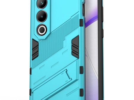 Shockproof OnePlus Ace 3V hybrid cover with a modern touch - Baby Blue Cheap