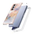 Marble design Samsung Galaxy Z Fold5 cover - Milky Way Marble White Supply