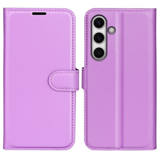 Classic Samsung Galaxy S24 FE flip case - Purple Online now