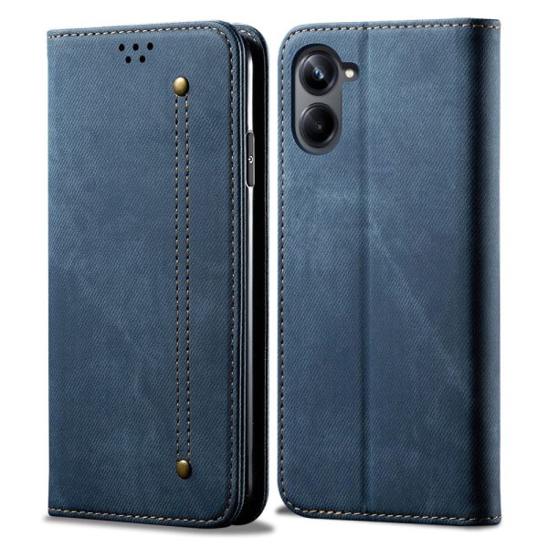 Jeans Samsung Galaxy A06 flip case - Blue Sale