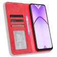 Bofink Vintage Oppo A3 Pro   Oppo K12x   Xiaomi Redmi A3x leather case - Red For Sale