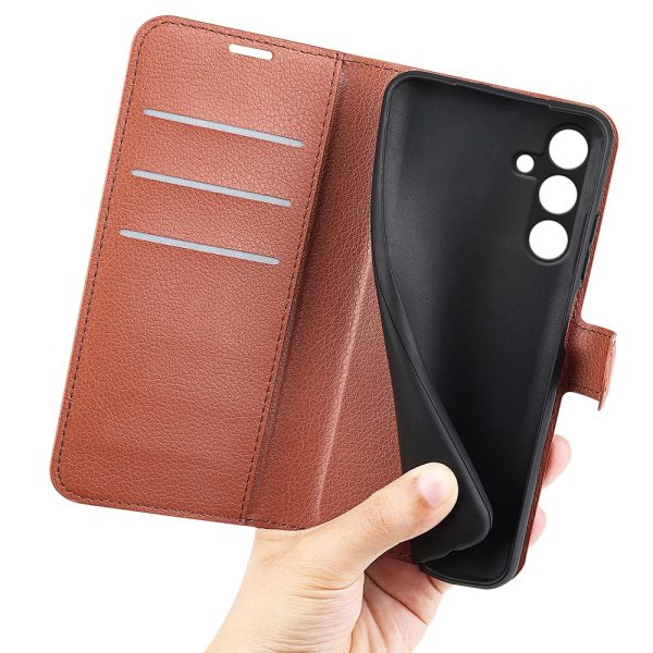 Classic Samsung Galaxy S24 FE flip case - Brown Online