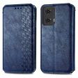 Motorola Moto G24   Motorola Moto G04 leather case with a stylish rhombus imprint - Blue Sale