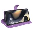 Classic Motorola Edge (2024) flip case - Purple For Cheap