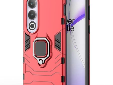 Hybrid cover with kickstand and car mount compatibility for OnePlus Nord CE4   OnePlus Ace 3V - Red Online Hot Sale