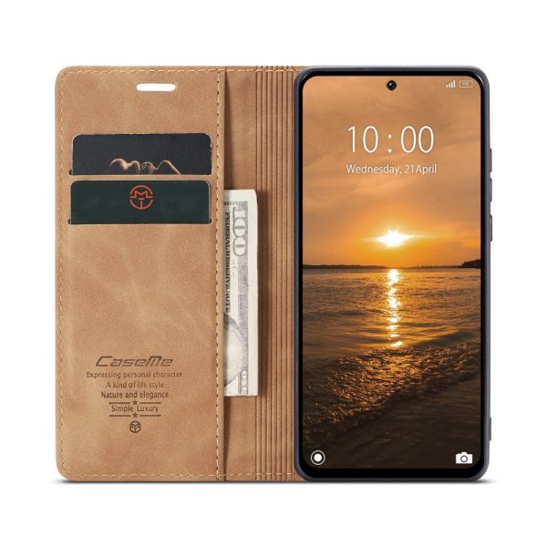 CaseMe Xiaomi Redmi 13   Xiaomi Redmi Note 13R vintage case - Brown Cheap