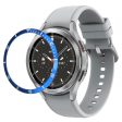 Samsung Galaxy Watch7   Watch6   Watch5   Watch4   44mm Watch Bezel Ring Zinc Alloy Dial Bezel Adhesive Frame Ring Cover - Blue Online