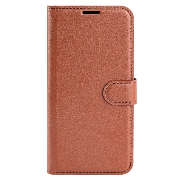 Classic Motorola Edge (2024) flip case - Brown Online Hot Sale